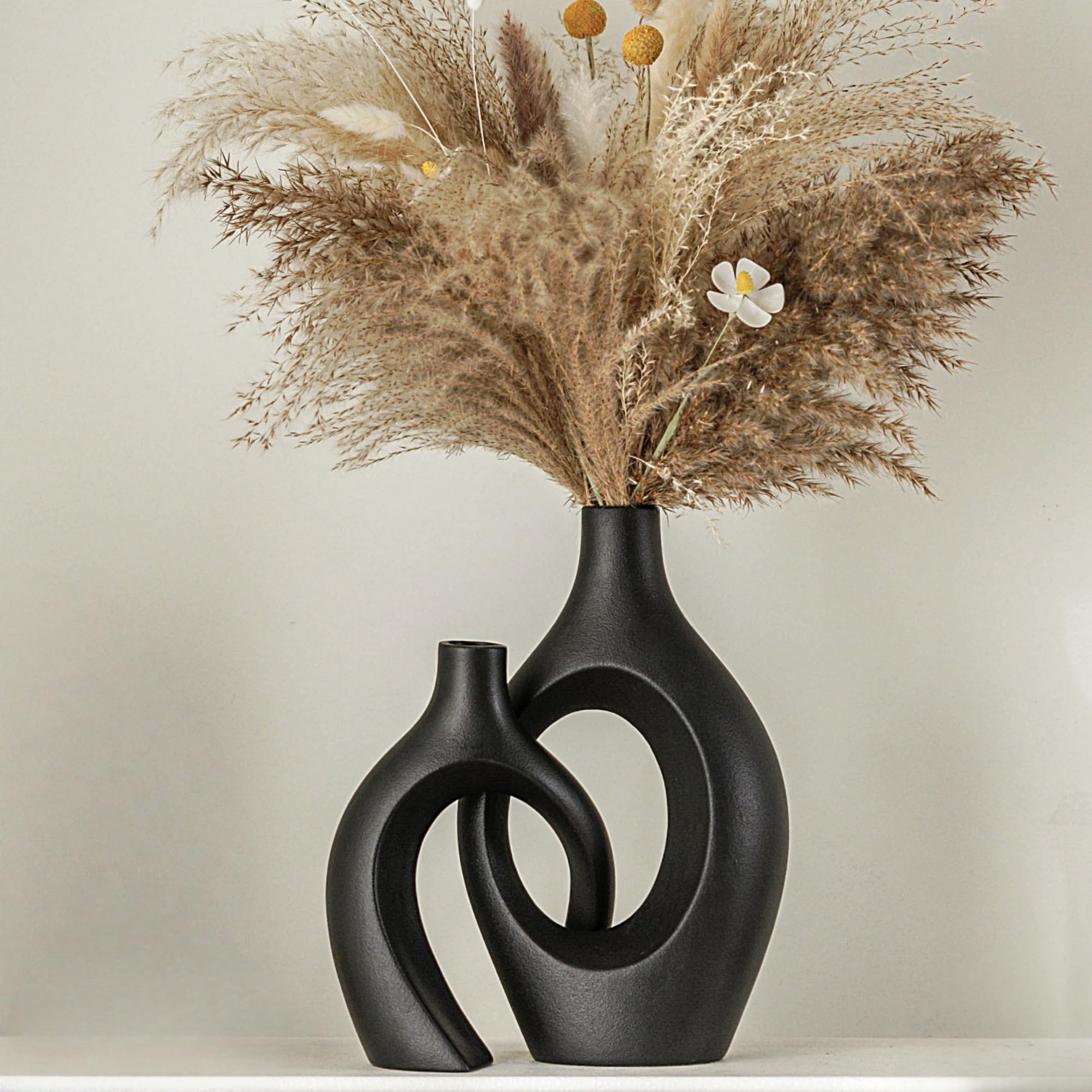 Hollow Nordic Vase Set of 2
