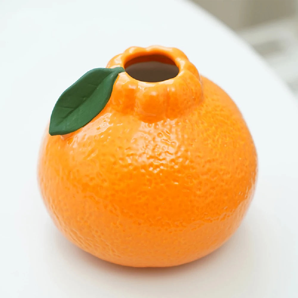 Orange Vase