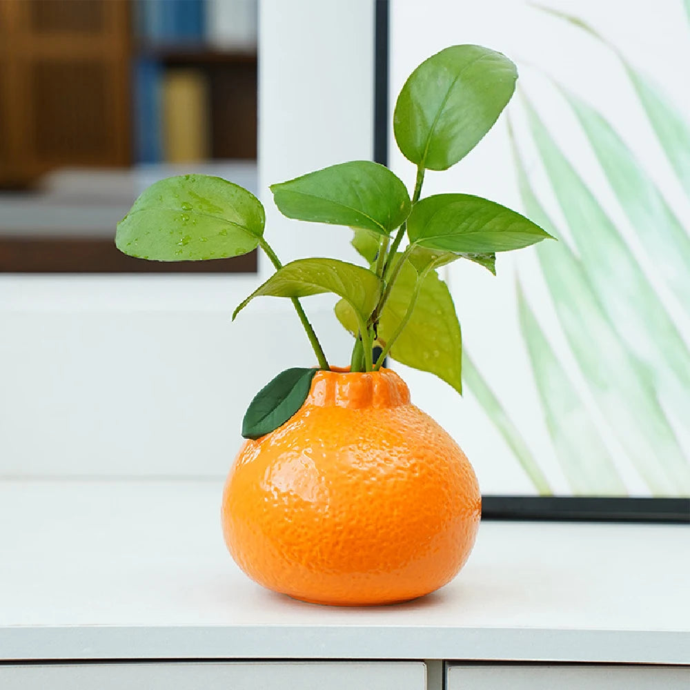 Orange Vase