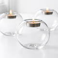 Glass Candle Holder