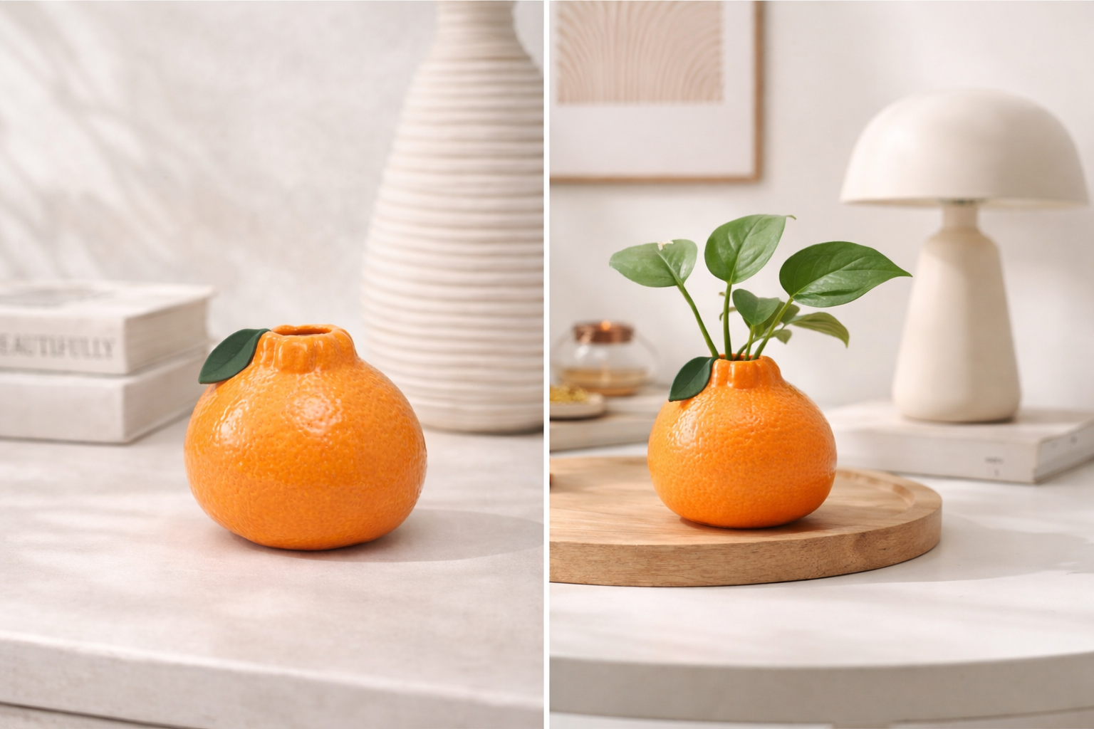 Orange Vase